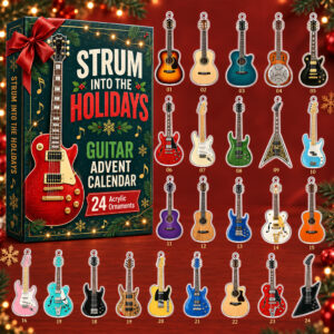 Guitar Strum Into The Holidays Advent Calendar 2026 for Guitar and Music Fans