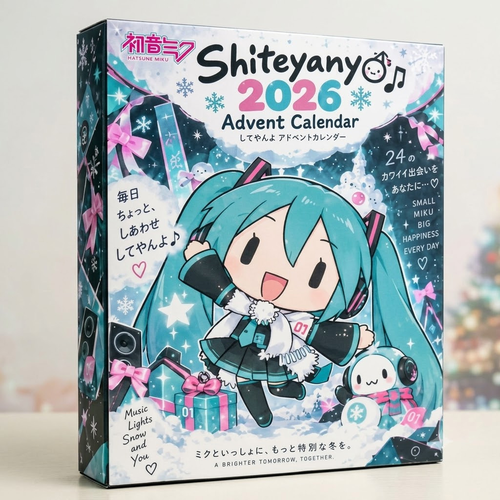 Hatsune Miku Shiteyanyo 2026 Advent Calendar 2 Hatsune Miku Shiteyanyo 2026 Advent Calendar