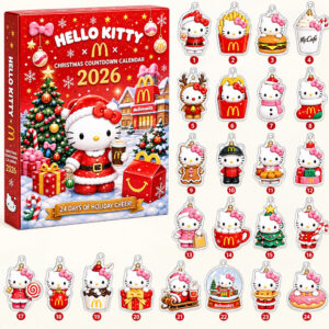 Hello Kitty x McDonald&rsquo;s 24 Days Of Holiday Cheer Christmas Advent Calendar 2026 for Hello Kitty Fans