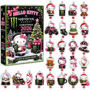 Hello Kitty x Monster Energy Christmas Advent Calendar 2026