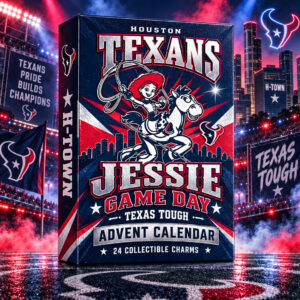 Houston Texans x Jessie Game Day Texas Tough Advent Calendar 2026 For Football Fans