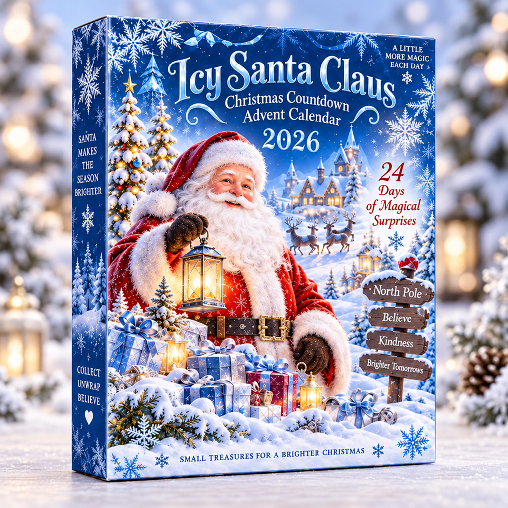 Icy Santa Claus Christmas Countdown 2026 Advent Calendar 2 Icy Santa Claus Christmas Countdown 2026 Advent Calendar