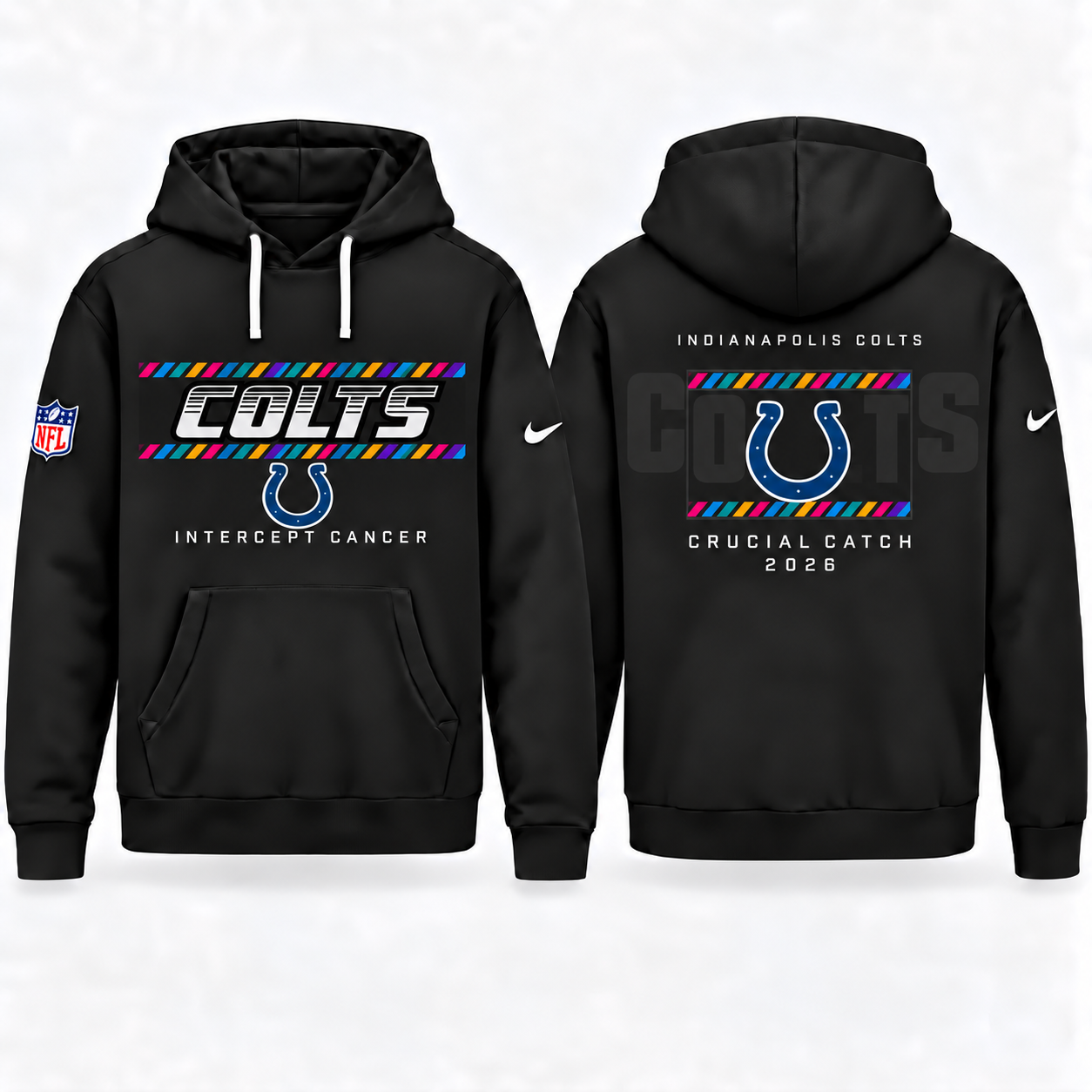 Indianapolis Colts 2026 Crucial Catch Graphic Hoodie Version 3 for Football Fans 1 Indianapolis Colts 2026 Crucial Catch Graphic Hoodie Version 3 for Football Fans