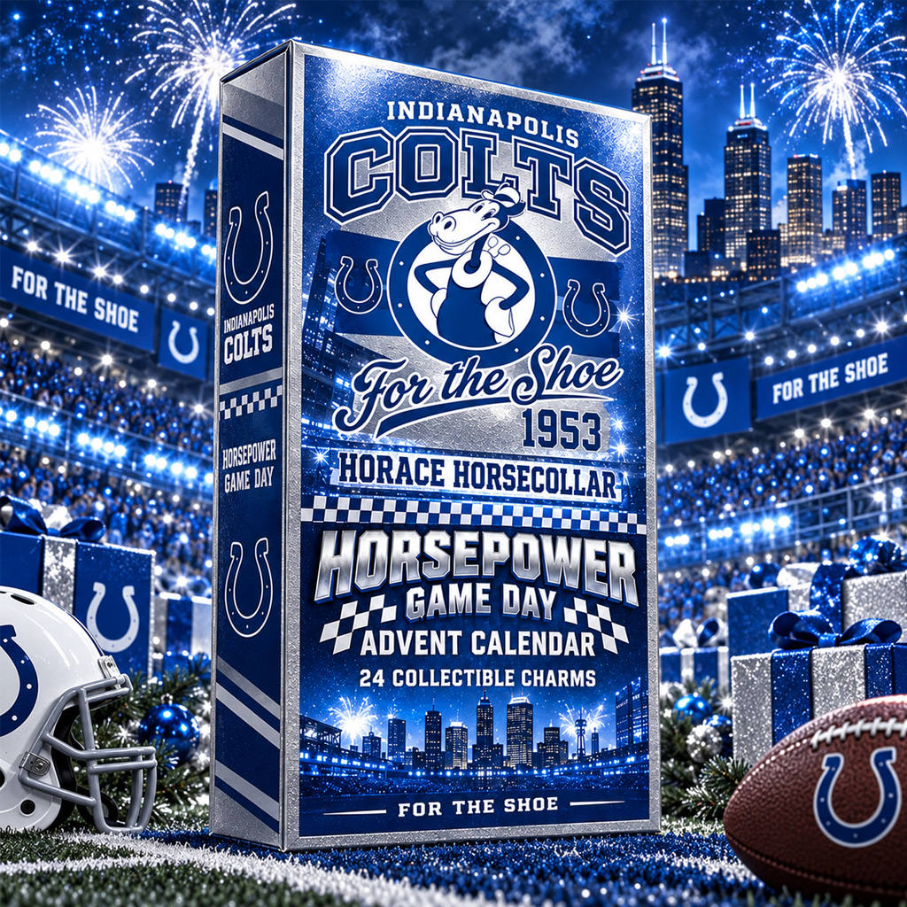 Indianapolis Colts X Horace Horsecollar Game Day 2026 Advent Calendar 1 Indianapolis Colts X Horace Horsecollar Game Day 2026 Advent Calendar