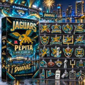Jacksonville Jaguars x Pepita Game Day Advent Calendar 2026 For Football Fans