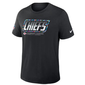 Kansas City Chiefs 2026 Crucial Catch Graphic Black Shirt for Football Fans