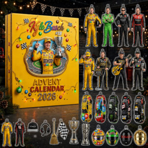 Kyle Busch #18 NASCAR Advent Calendar 2026 for NASCAR Fans