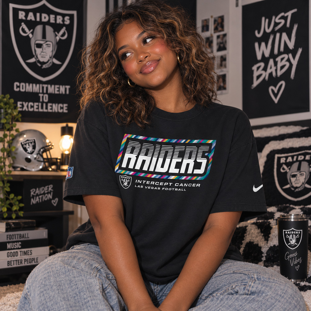 Las Vegas Raiders 2026 Crucial Catch Graphic Shirt for Football Fans 6 Las Vegas Raiders 2026 Crucial Catch Graphic Shirt for Football Fans - Image 6