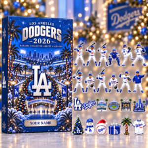 Los Angeles Dodgers 2026 Holiday Advent Calendar for Baseball Fans