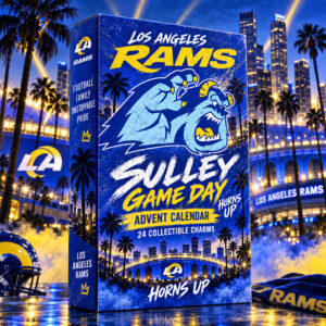 Los Angeles Rams x Sulley Game Day Advent Calendar 2026 For Football Fans