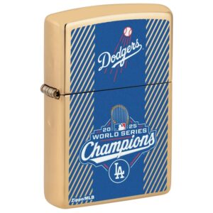 Los Angeles Dodgers 2025 World Series Champions Windproof Lighter for Baseball Fans