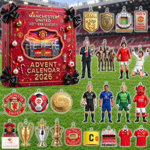 Manchester United 148th Anniversary Advent Calendar 2026 For Soccer Fans