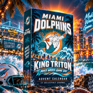 Miami Dolphins X King Triton Game Day 2026 Advent Calendar