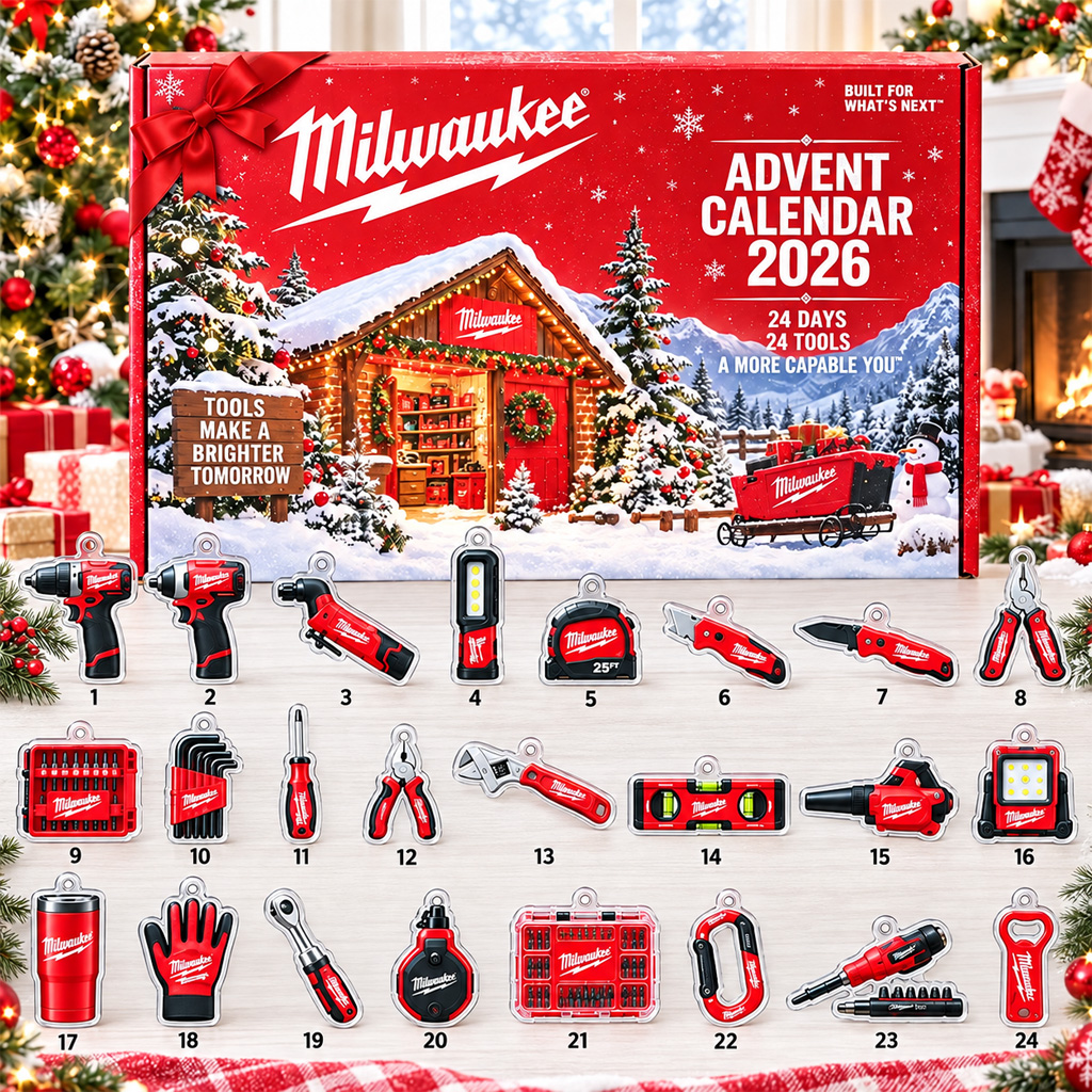 Milwaukee Advent Calendar 2026 1 Milwaukee Advent Calendar 2026
