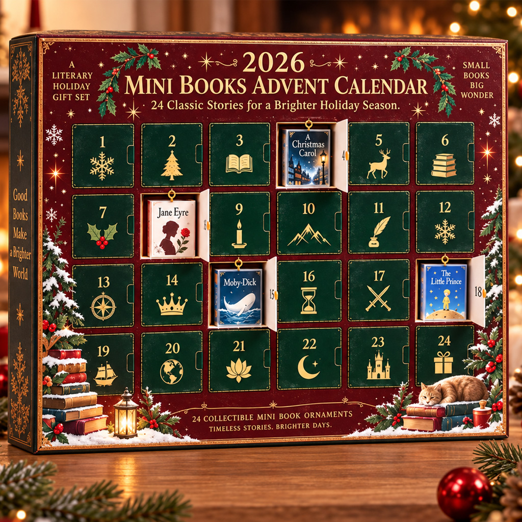Mini Books Advent Calendar Classic Stories Christmas 2026 2 Mini Books Advent Calendar Classic Stories Christmas 2026