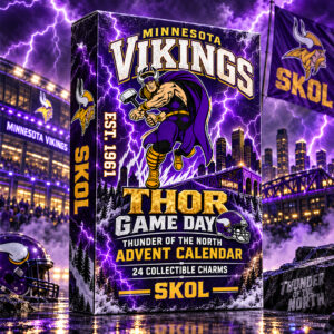 Minnesota Vikings x Thor Game Day Thunder Of The North Advent Calendar 2026 For Football Fans