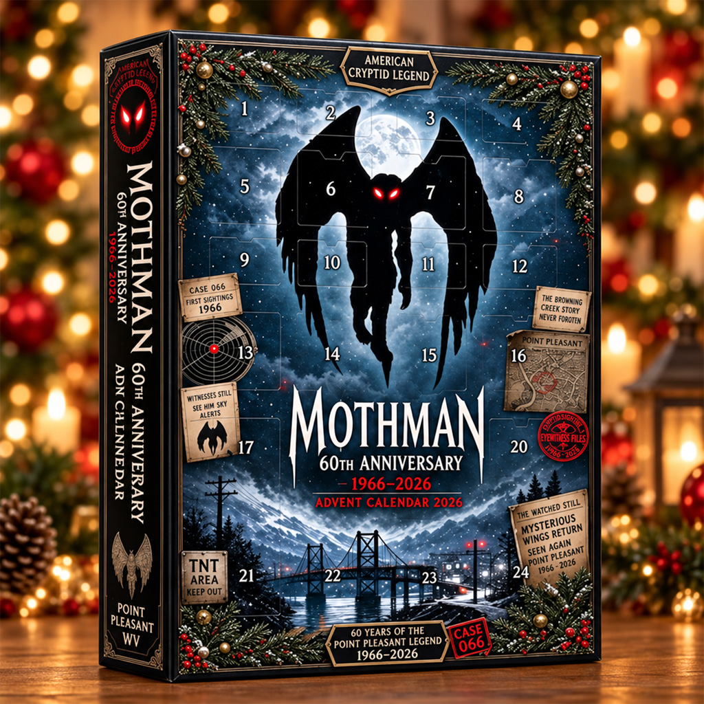 Mothman 60th Anniversary Advent Calendar 2026 2 Mothman 60th Anniversary Advent Calendar 2026