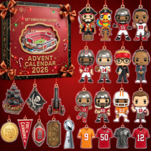 National Football League Legend 50th Anniversary 2026 Advent Calendar