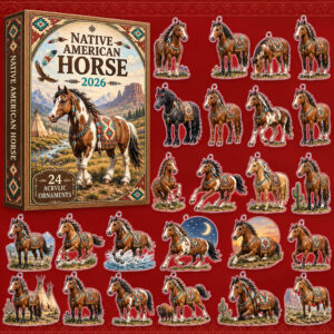 Native American Horse Advent Calendar 2026 for Native American and Horse Lovers