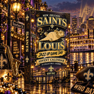 New Orleans Saints x Louis Jazz Up Game Day Advent Calendar 2026 For Football Fans