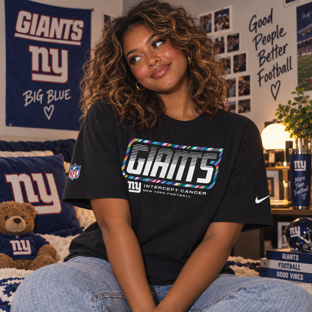 New York Giants 2026 Crucial Catch Graphic Shirt for Football Fans 5 New York Giants 2026 Crucial Catch Graphic Shirt for Football Fans - Image 5
