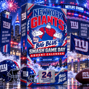 New York Giants x Big Blue Smash Game Day Advent Calendar 2026 For Football Fans