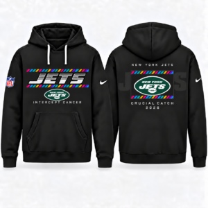 New York Jets 2026 Crucial Catch Graphic Hoodie Version 3 for Football Fans