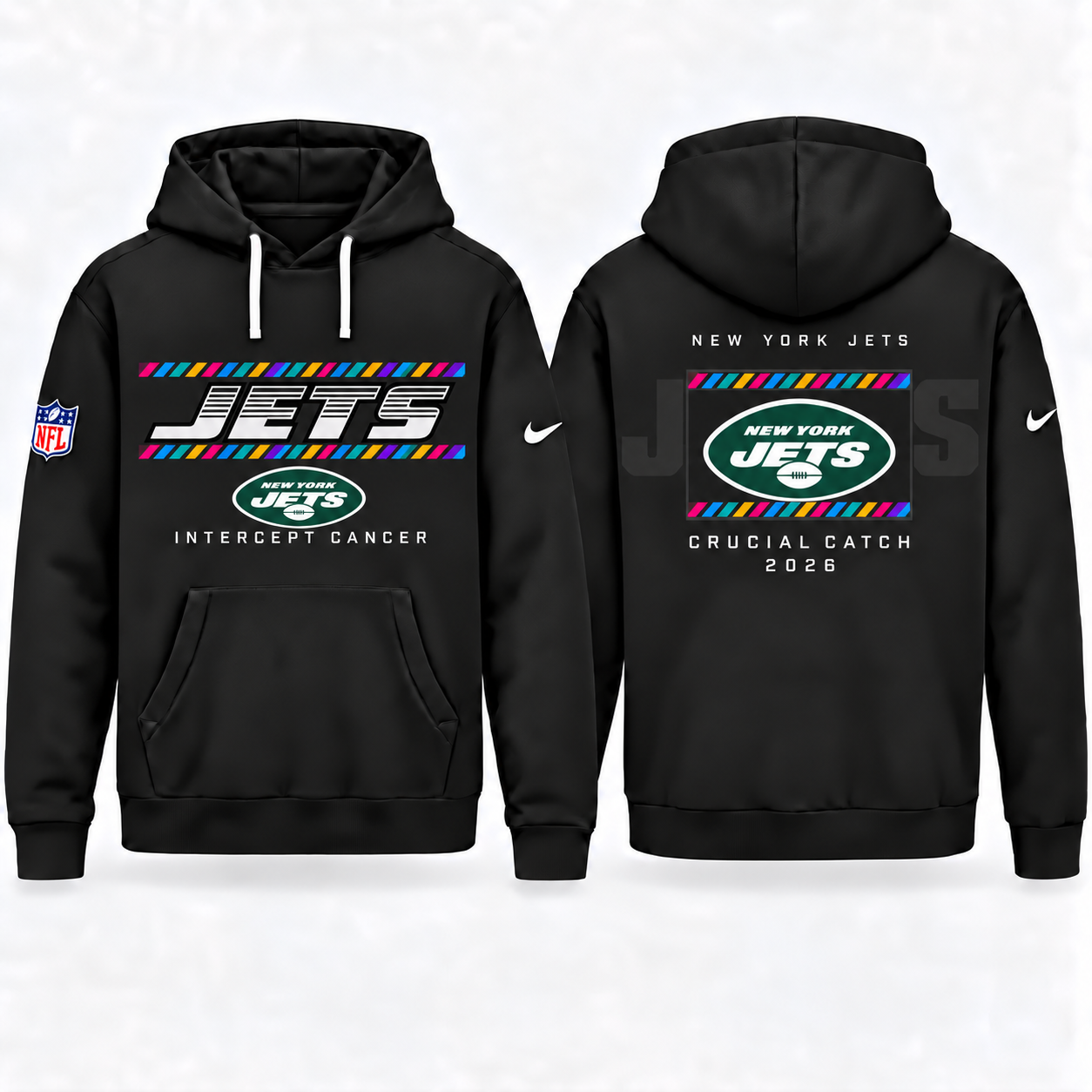 New York Jets 2026 Crucial Catch Graphic Hoodie Version 3 for Football Fans 1 New York Jets 2026 Crucial Catch Graphic Hoodie Version 3 for Football Fans