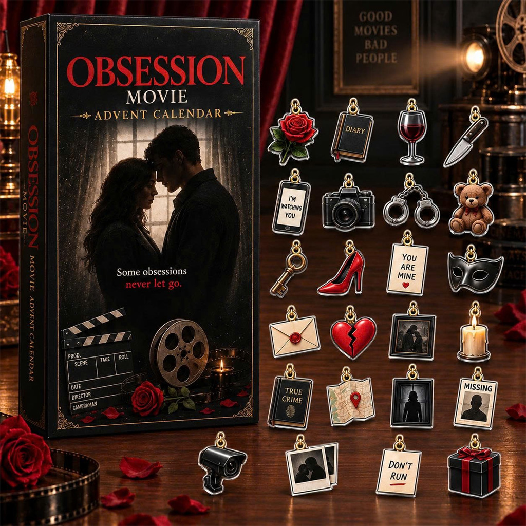 Obsession Horror Movie 24-Day Countdown Advent Calendar for Horror Movie Fans 1 Obsession Horror Movie 24-Day Countdown Advent Calendar for Horror Movie Fans