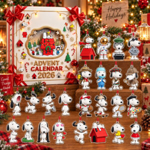 Peanuts Snoopy Christmas Advent Calendar 2026 for Peanuts Fans