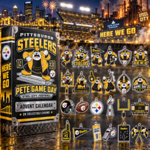 Pittsburgh Steelers x Pete Game Day Advent Calendar 2026 For Steelers Fans