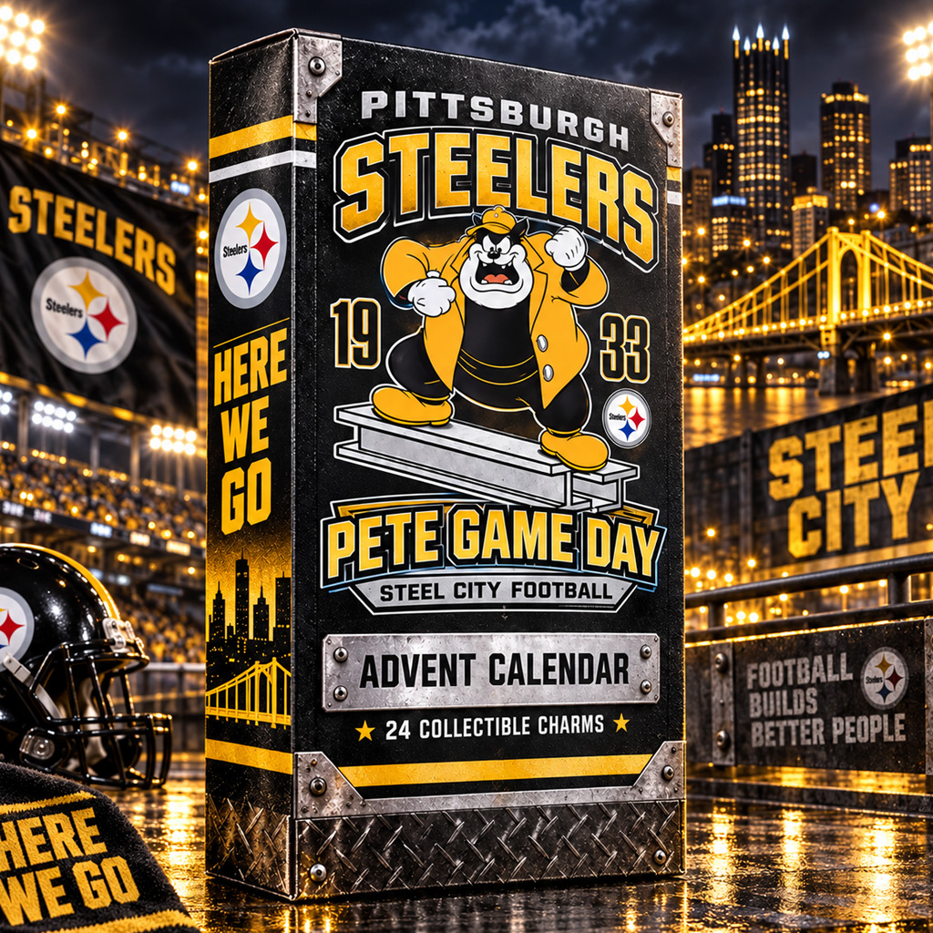 Pittsburgh Steelers x Pete Game Day Advent Calendar 2026 For Steelers Fans 2 Pittsburgh Steelers x Pete Game Day Advent Calendar 2026 For Steelers Fans