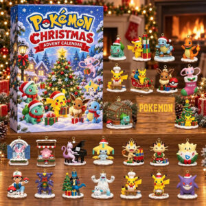 Pokemon Cute Characters Christmas Countdown Advent Calendar 2026 for Pokemon Fans