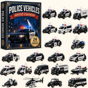 Police Vehicles Advent Calendar