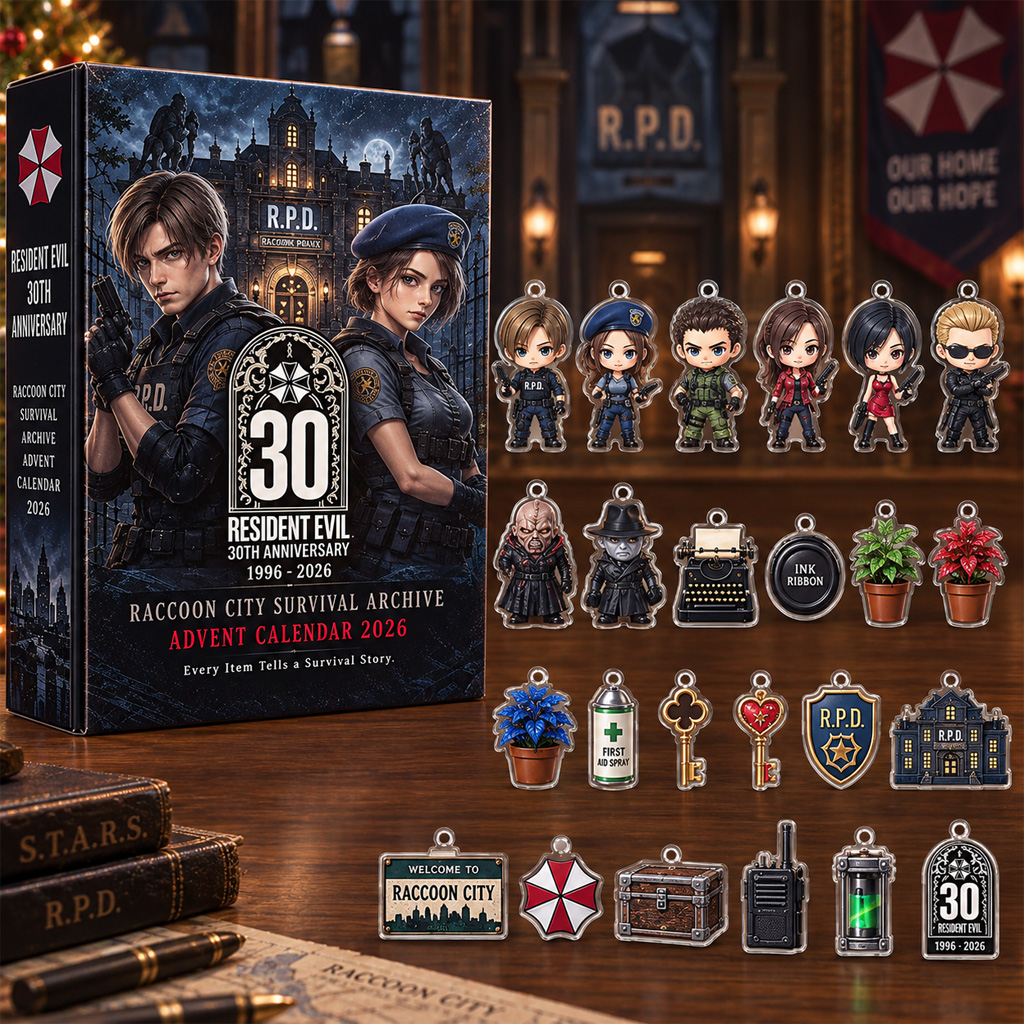 Resident Evil 30th Anniversary 2026 Advent Calendar