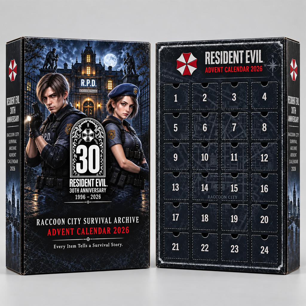 Resident Evil 30th Anniversary 2026 Advent Calendar