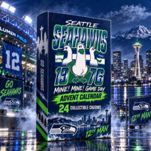 Seattle Seahawks x Finding Nemo Seagulls Game Day Advent Calendar 2026 For Football Fans