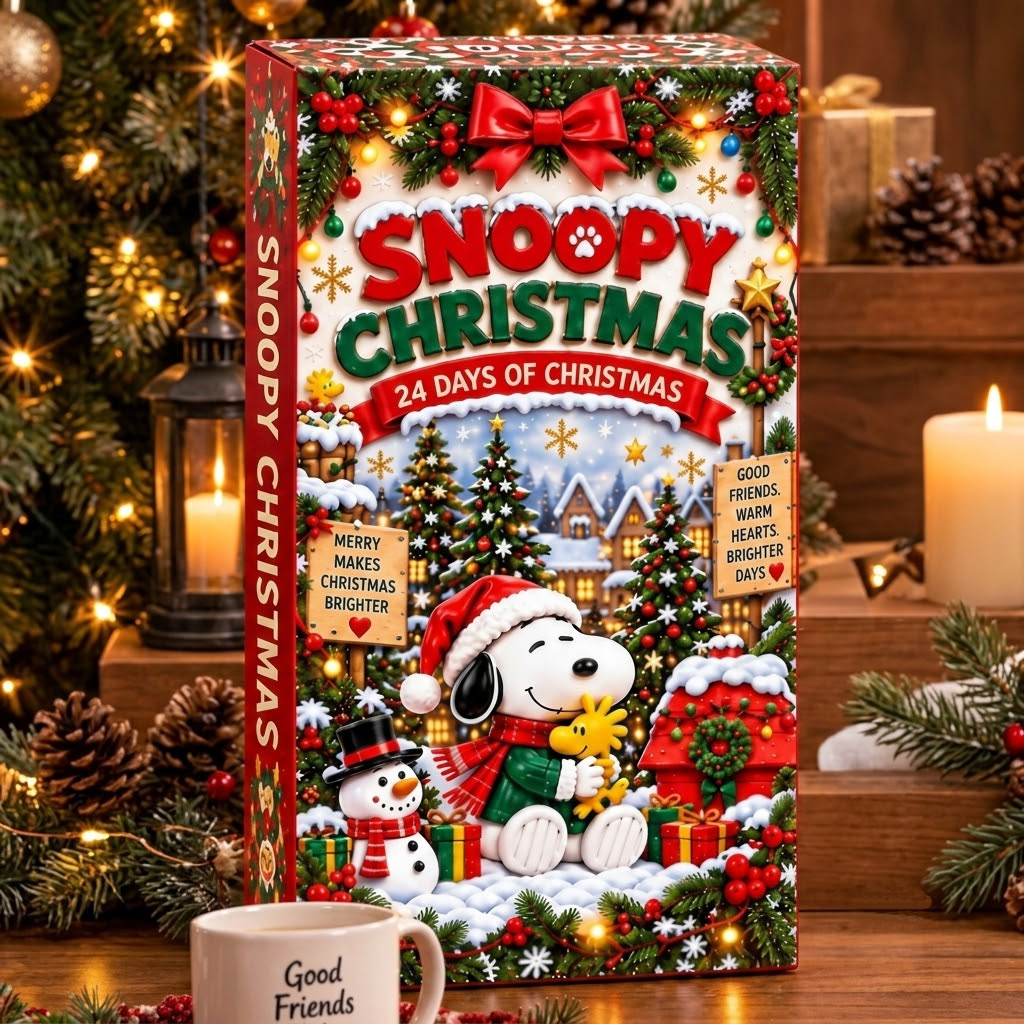 Snoopy Christmas 2026 Advent Calendar 2 Snoopy Christmas 2026 Advent Calendar