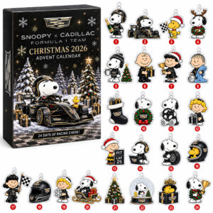 Snoopy x Cadillac Formula 1 Christmas 2026 Advent Calendar