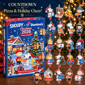 Snoopy x Domino's Christmas 2026 Advent Calendar for Peanuts Fans