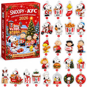Snoopy x KFC Christmas 2026 Advent Calendar for Peanuts Fans
