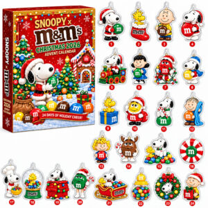 Snoopy x M&M's 2026 Christmas Advent Calendar