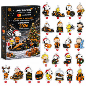 Snoopy x Mclaren Formula 1 Team Christmas 2026 Advent Calendar