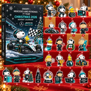 Snoopy x Mercedes AMG Petronas Christmas 2026 Advent Calendar