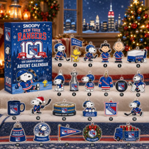 Snoopy x New York Rangers 100th Anniversary Christmas 2026 Advent Calendar