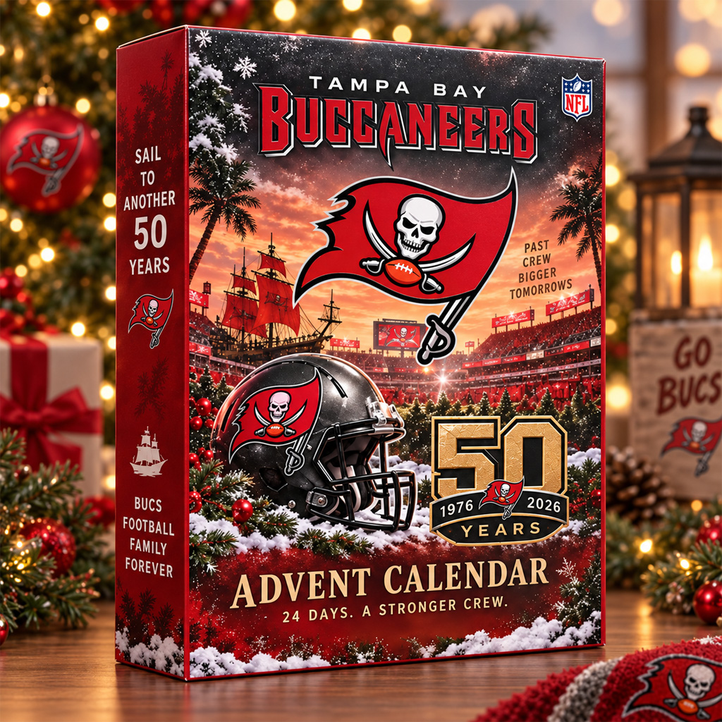 Tampa Bay Buccaneers 50th Anniversary 2026 Advent Calendar