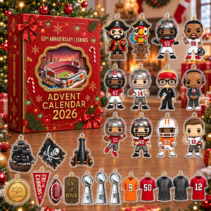 Tampa Bay Buccaneers 50th Anniversary Advent Calendar 2026 for Football Fans