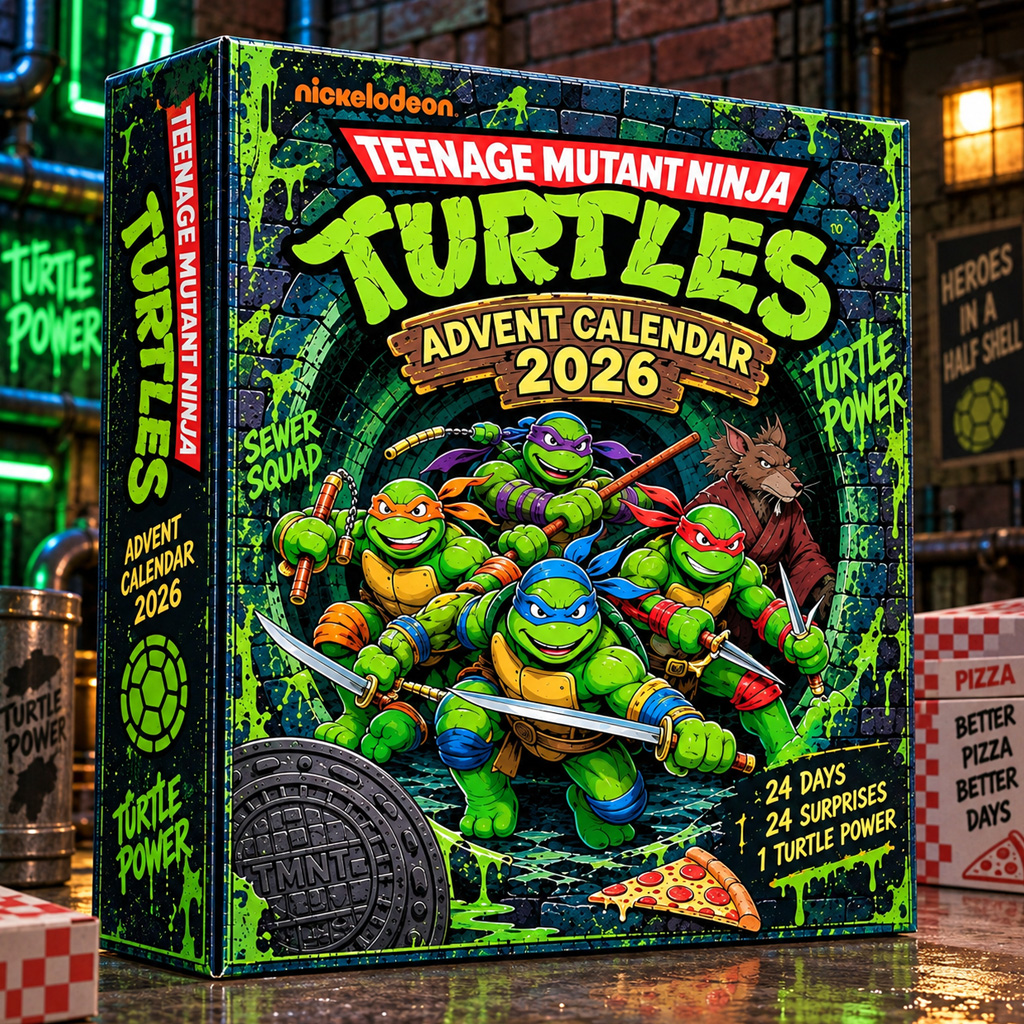 Teenage Mutant Ninja Turtles Advent Calendar 2026 2 Teenage Mutant Ninja Turtles Advent Calendar 2026