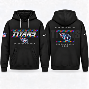 Tennessee Titans 2026 Crucial Catch Graphic Hoodie Version 3 for Football Fans