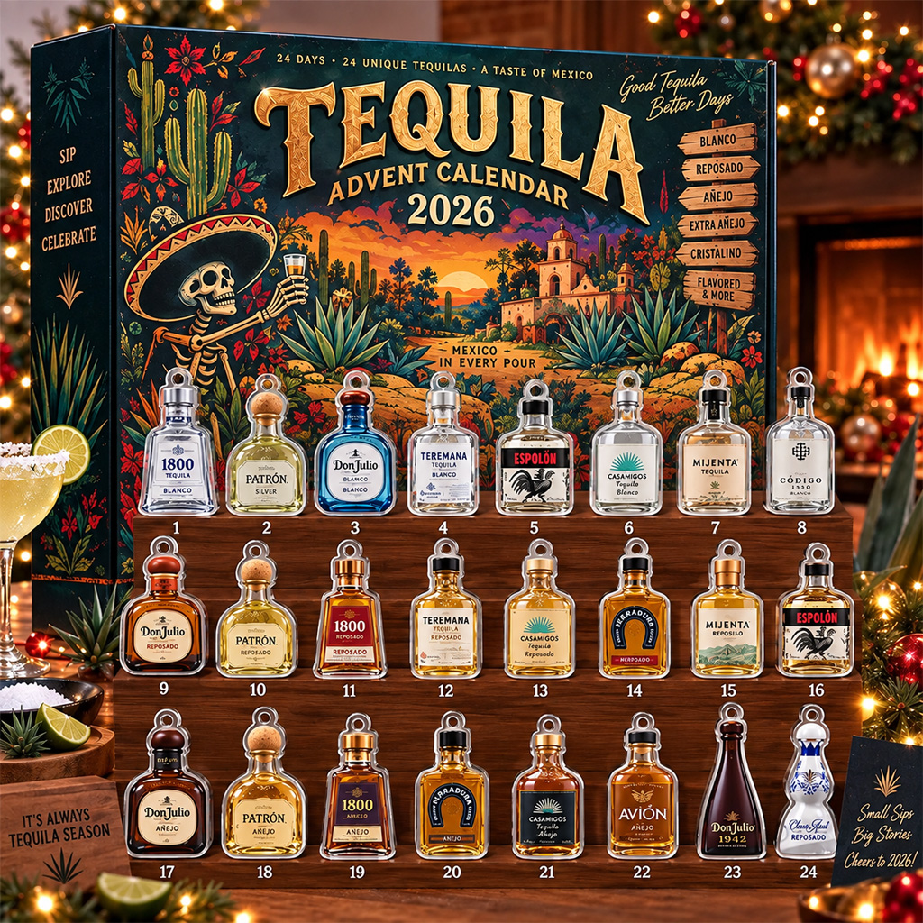 Tequila 2026 Advent Calendar for Tequila Fans